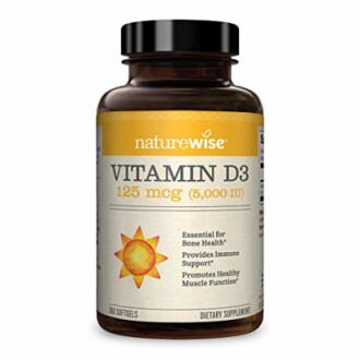 NatureWise Vitamin D3 5000iu (125 mcg) Review - A Year Supply of Healthy Muscle Function and Immune Support