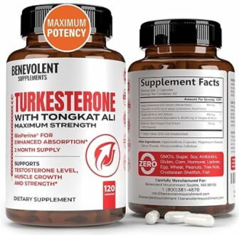 Turkesterone 8,000mg Supplement Review - Boost Stamina & Muscle Growth