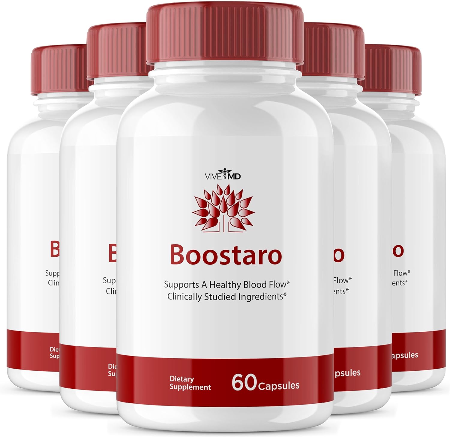 VIVE MD Boostaro ed Pills Advanced Formula Supplement - Maximum Strength Blood Flow Support Formula, Boostaroo Supplement for Healthy Blood Flow