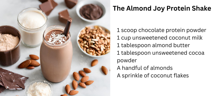 The Almond Joy Protein Shake